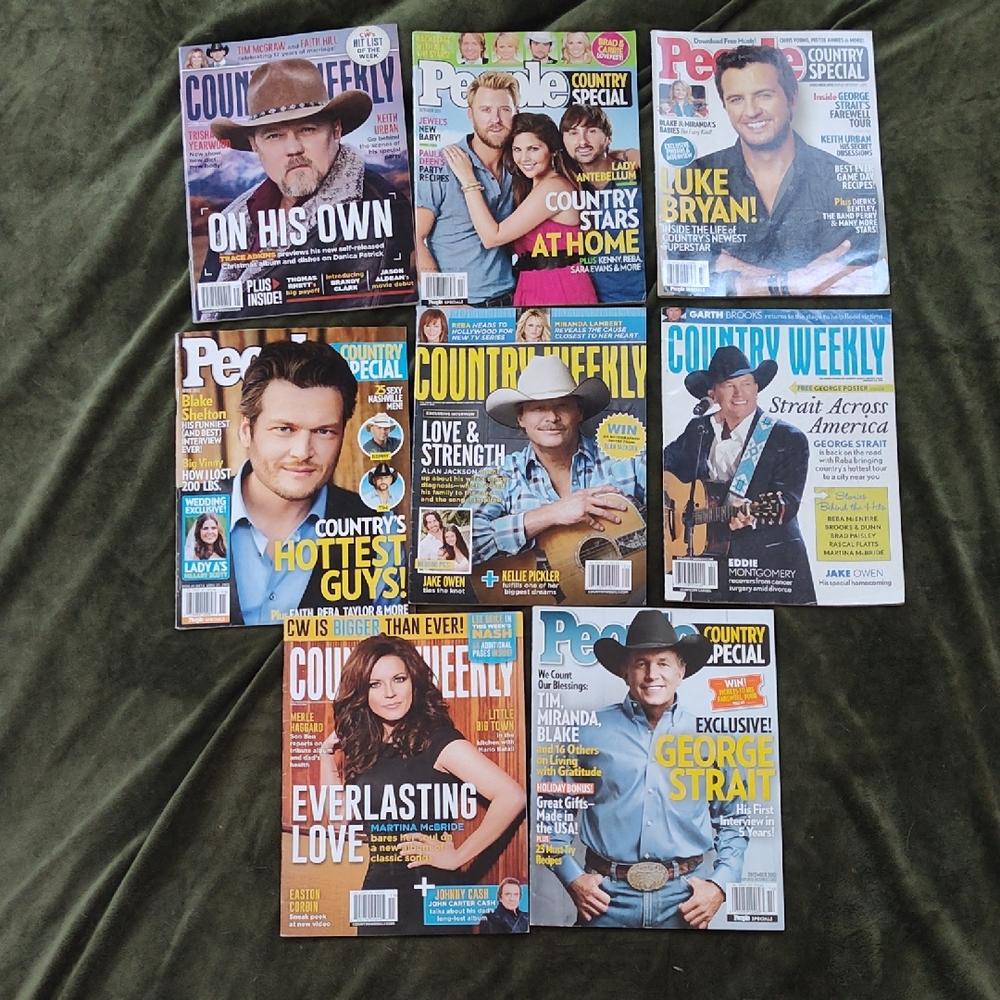 Country Music Magazine Collection
